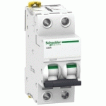 DISJONCTEUR 2P 32A COURBE C IC60N ACTI9 - SCHNEIDER ELECTRIC