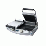 DOUBLE GRILL PANINI VITROCÉRAMIQUE RAINURÉ MANUEL PUISSANT SPIDOCOOK UNOX