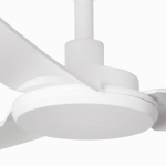 FARO BARCELONA VENTILATEUR DE PLAFOND SIROS L, DC, 3 PALES, BLANC