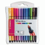 FEUTRE PEN 68 MINI, ÉTUI EN CARTON DE 12 - LOT DE 2
