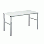 TABLE DE TRAVAIL RÉGLABLE TP L.1500 X P.700 MM