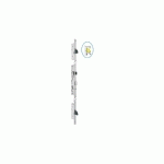 SERRURE 3 POINTS TF3 PÊNE DORMANT/DEMI-TOUR 45MM TÊTIÈRE EN U 24X6MM - STREMLER - 6370.45.0A