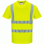 T-SHIRT HAUTE-VISIBILITÉ EN COTON S170 JAUNE XXL - PORTWEST