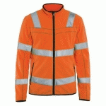VESTE MICROPOLAIRE HAUTE-VISBILITÉ TAILLE XXXL - BLAKLADER