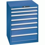 ARMOIRE BLEU GENT. 717X725X850 AVEC 7 TIR. 75KG _ 14.409.090 - LISTA