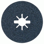 BOSCH 50 DISQUES ABRASIFS EN FIBRE Ø 125 MM X-LOCK R574 - BOSCH