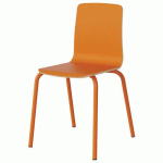 CHAISE MALIBU 4P T6 COQUE ORANGE U320 / ALU ORANGE 1028