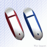 CLÉ USB PUBLICITAIRE MÉTAL ARRONDIE BI-COULEUR