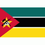 DRAPEAU MOZAMBIQUE : DIMENSIONS - 100 X 150 CM