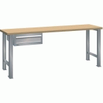 ÉTABLIS GRIS PIGEON 1500X750X890 CAP. 600KG ET 1 TIR. 75KG - LISTA