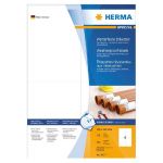 HERMA ETIQUETTES ULTRA-RÉSISTANTES HERMA - 105 X 148 MM - BLANC - BOÎTE DE 400 ÉTIQUETTES