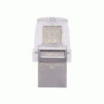KINGSTON DATATRAVELER MICRODUO 3C - CLÉ USB - 32 GO