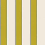 PAPIERS PEINTS INTISSÉS CHAMBRE | PAPIER PEINT RAYURES JAUNE BEIGE & GRIS | TAPISSERIE RAYURES MODERNE POUR SALON & BUREAU - 10,05 X 0,53 M