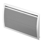 PANNEAU RAYONNANT HORIZONTAL 1250W QUARTEA 2 - INTUIS M169114 - BLANC