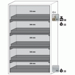 ARMOIRE S-PHOENIX TOUCHLESS-90 S90.196.120.FDAO GRIS - ASECOS