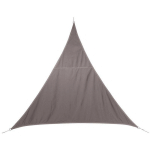 VOILE D'OMBRAGE TRIANGULAIRE 2 X 2 X 2 M CURACAO - TAUPE