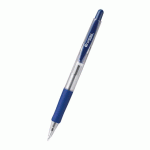 LOT DE 2 - STYLO BILLE BRUNEAU RÉTRACTABLE POINTE 1 MM - ÉCRITURE MOYENNE BLEU