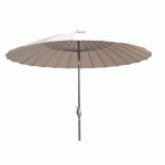 PARASOL COLOMBIA TAUPE 260 CM ⌀