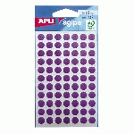 PASTILLE ADHÉSIVE Ø 8 MM AGIPA 111836 VIOLETTE - BOÎTE DE 462