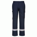 PORTWEST FR401 PANTALON BIZFLAME PLUS LÉGER MARINE - TAILLE XXXL - STANDARD