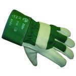 GANT CUIR FLEUR VACHETTE/TOILE TAILLE UNIQUE 10 S/CAV