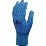 GANTS DE MANUTENTION TRICOT NYLON ENDUIT PU BLEU 11 - DELTA PLUS