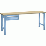 LISTA - ÉTABLI 27X36E (HXLXP) 90 X 200 X 80CM HÊTRE KEY LOCK R5012