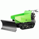 MINI DUMPER À CHENILLES AVEC LAME À NEIGE ZI-MD500HSN