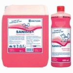 NETTOYANT SANITAIRE SANIFRIS+, 1 LITRE - LOT DE 3
