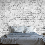 PARIS PRIX - PAPIER PEINT WHITE BRICK II 70 X 100 CM