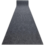 PAILLASSON ANTIDÉRAPANT POUR LES MÈTRES COURANTS GIN 2126 LIVERPOOL EXTÉRIEUR, INTÉRIEUR, SUR CAOUTCHOUC - GRIS 120 CM GREY 120X820 CM