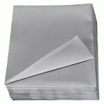 SERVIETTE DE TABLE GRIS NON TISSÉ 40 X 40 CM - LOT DE 50