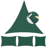 SEKEY - VOILE D'OMBRAGE PES 5×5×5M, VERT