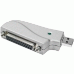 ADAPTATEUR USB MONOBLOC POUR IMPRIMANTE DB25 - CUC