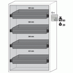 ARMOIRE SÉCURITÉ S-CLASSIC-90 S90.196.120.WDAS GRIS CLAIR