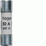 CART. FUSIBLE 32A 10,3X38MM - HAGER LF142