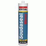 COLLES SPÉCIALE POUR MIROIR - SANS SOLVANT - 290 ML - SOUDASEAL MIRROR - UNITAIRE SOUDAL