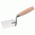 LOT DE 6 - TRUELLE STUCATEUR, POIGNÉE EN BOIS, 60 MM