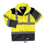 PARKA HAUTE VISIBILITÉ BICOLORE FROID, PLUIE ET VENT