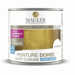 PEINTURE DORÉE EFFET DORURE TEINTE ARGENT 0,5L MAULER