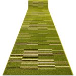 TAPIS DE COULOIR HEAT-SET FRYZ NELI VERT - LIME 80 CM GREEN 80X130 CM