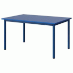 TABLE MALIBU 120X80 T4 4P STRA ABS BLEU U525/BLEU 5005