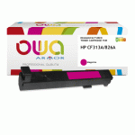 TONER REMANUFACTURÉ OWA - STANDARD - MAGENTA - POUR HP CF313A - TONER COMPATIBLE