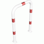 ARCEAU PARE-CHOC SANS BARRE CHEVILLER-BLANC/ROUGE-750-1150MM - SCHAKE