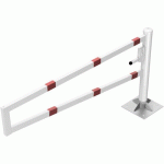 BARRIÈRE PIVOTANTE À CHEVILLER AVEC SERRURE PROFILÉE-2000MM - SCHAKE