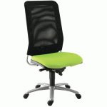 CHAISE DIAZ CONTACT SYNCHRONE PIÈT.ALU ASSISE 188 PISTACHE