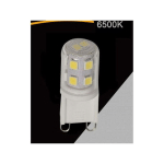 G9 LED TUBULAR BULB 2.5 W 280 LM LIGHT 3000K 4000K 6500K SPARAC-G9-2.5W-CE1 -BLANC FROID- - BLANC FROID