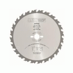 LAME CIRCULAIRE CMT POUR COUPES EN LONGUEUR POUR PORTATIVES  - DIAMÈTRE 220MM - ALÉSAGE 30MM - 24 DENTS ALTERNÉES - EP 2,8/1,8 - CMT ORANGE TOOLS