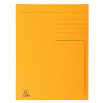 LOT DE 50 - CHEMISE IMPRIMÉE 3 RABATS FOREVER® 280GM2 - ORANGE