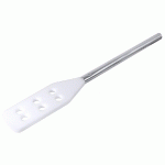 SPATULE MÉLANGEUSE, PERFORÉE, TAILLE DE LA SPATULE 32 X 11 CM, LONGUEUR TOTALE 100CM